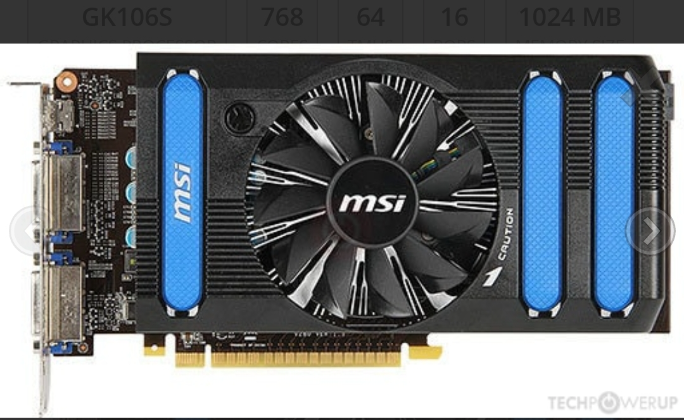 Msi gtx 650 ti 1gb ddr5